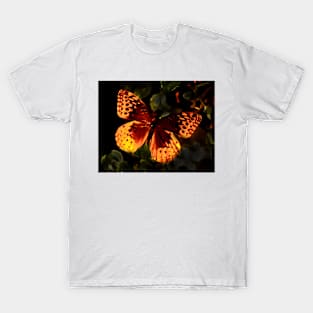 backlit butterfly T-Shirt